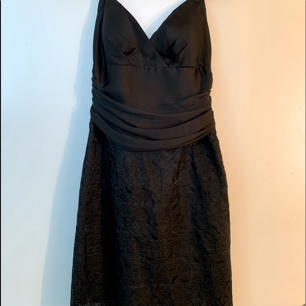 Black Jessica Simpson Halter Dress